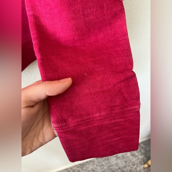 Sanctuary Parkside Cold Shoulder Camellia Sweatshirt in Pink Women's Size S - Picture 13 of 14